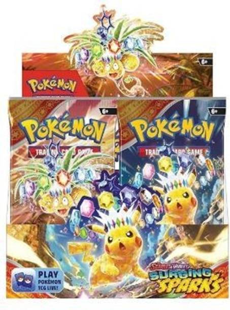 CrazyBuy Latest Series: Scarlet & Violet—Surging Sparks Booster Box (36 PCS)