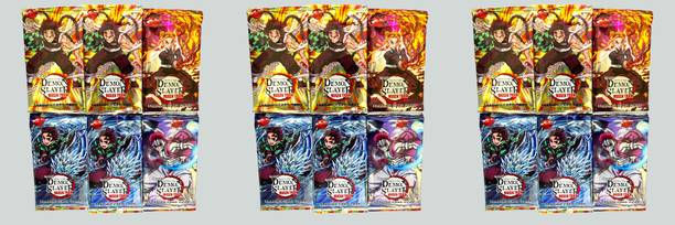 WOYR 144PC Demon Slayer Playing Card Game|Anime Cards|Demon Slayer Cards Booster Pack