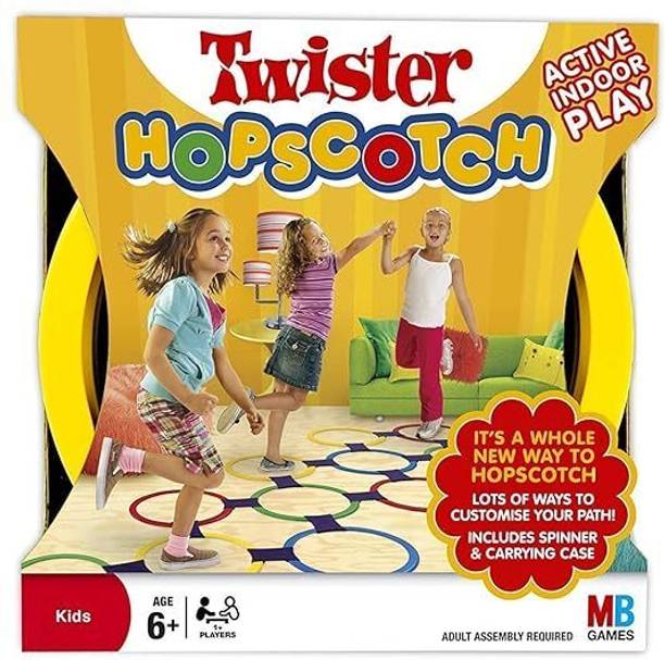 Kids Mandi Hopscotch Twister Indoor & Outdoor Game Set