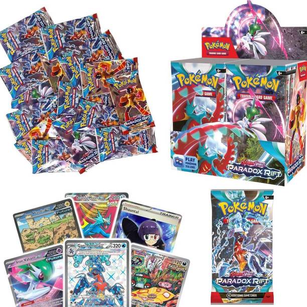 SALPITOYS POKE-MON Scarlet and Violet: Paradox RIFT: Booster Box 36 Packs (360 Cards)