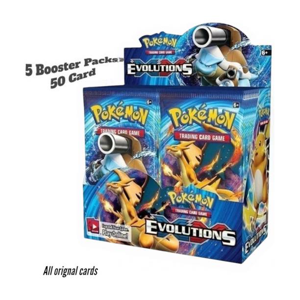 Bestdeals Latest trading cards game orignal booster pack (model may differ)