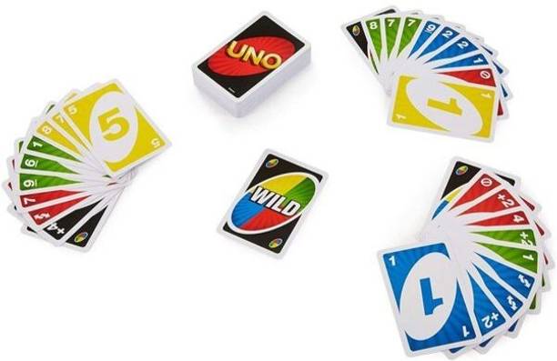 KHYALI UNO Playing Cards Premium Solid Paper Cards/ Magic Cards (Pack Of 1)