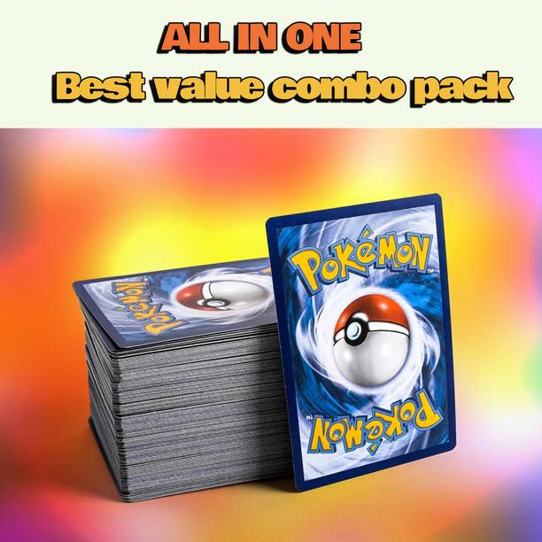 टाका साकी 56 pokemon cards for childrens boys kids
