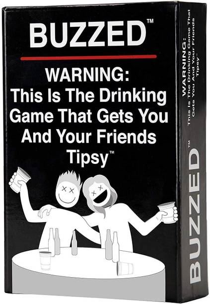 Zuuluzrs Buzzed Card Game This is The Drinking Game That Gets You and Your Friends Tipsy