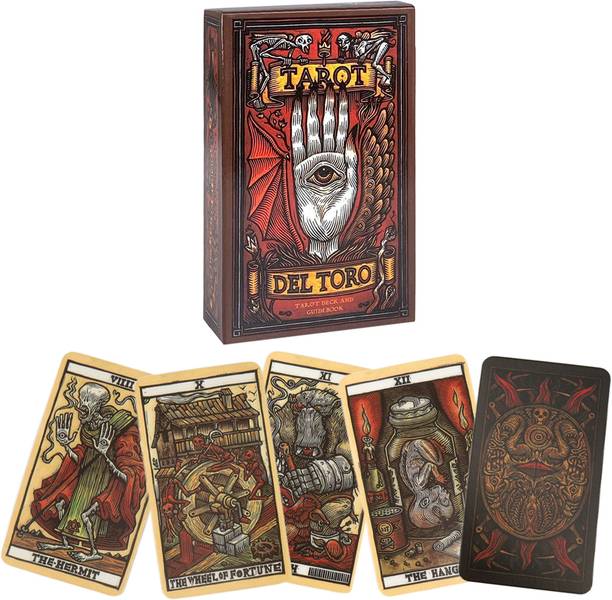 SERPLEX Tarot del Toro Tarot Deck and Guidebook Inspired by The World of Guillermo