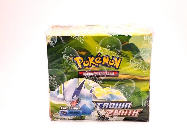 Craveon Poke-mon Crown Zenith 36 Count Booster Box, Poke-Mon Playing Cards For Kids_NEW1