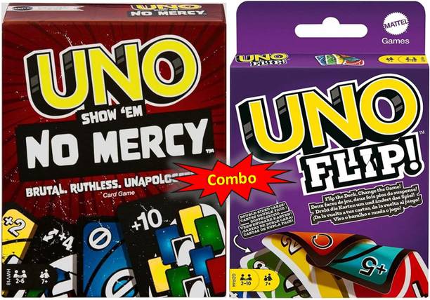 ToyShaala UNO Flip + UNO No Mercy Fun Set