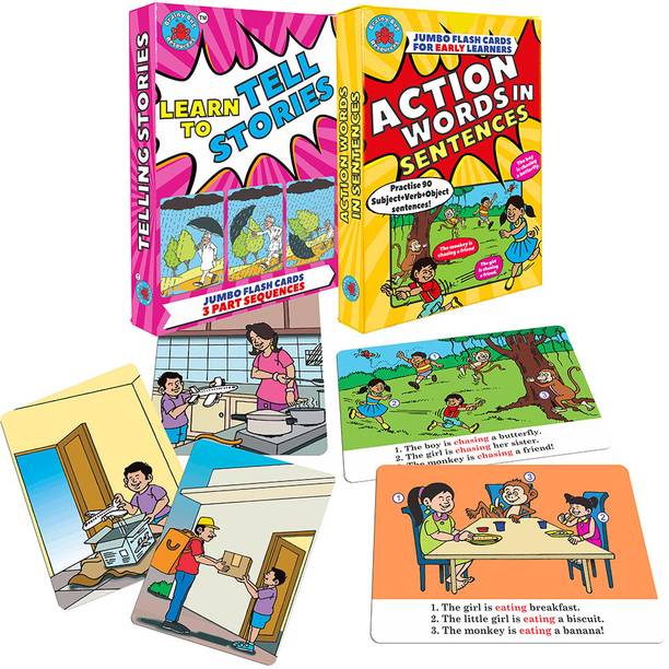 Brainy Bug Resources Speak in Sentences, 30 Story Sequences, 30 Action Words in Sentences