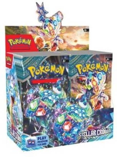 CrazyBuy POKEMON TCG New Latest Series: Scarlet & Violet Stellar Crown Booster Box