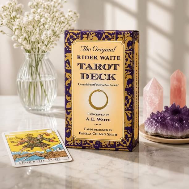 DivColl The Original Rider Waite Tarot Deck with Instruction Booklet |Classic Divination