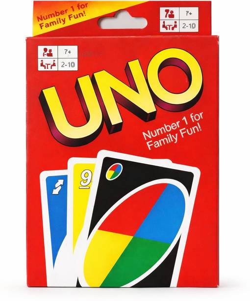 Cricle Play UNO Playing Cards Game Deck | Family Card Game | Party & Travel Game