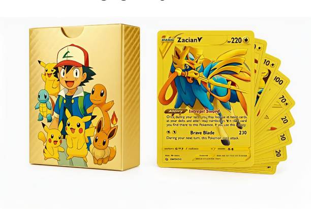 PSS STATIONARY Pokémon Trading Cards Pack (Golden Edition)
