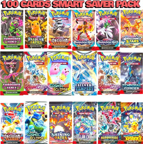taka saki pokemon cards 100 cards booster pack vip energy cards