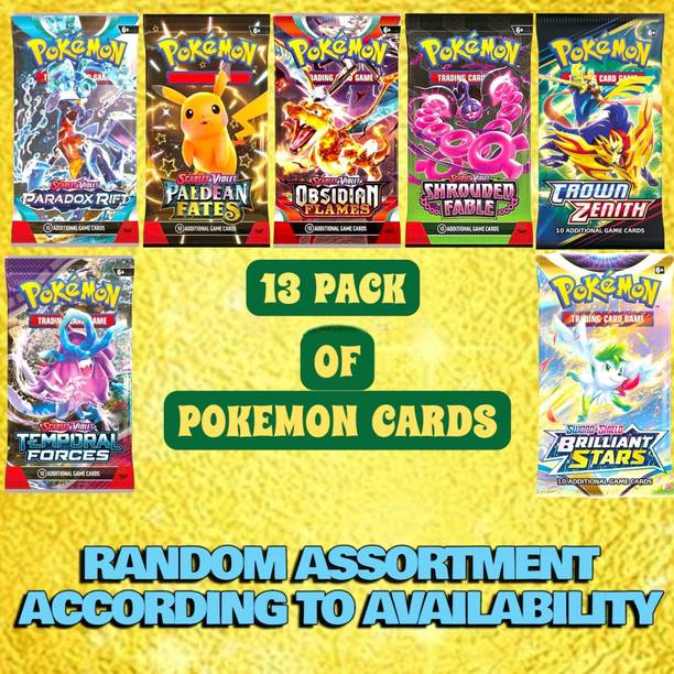 taka saki 100 Pokémon Cards Real Original Latest Collection Pack | New Trading Cards Set