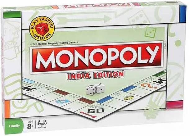 Toyhart Monopolly India Edition Board Game for Families and Friends