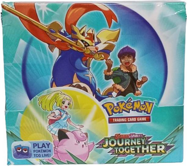 CrazyBuy Pokemon TCG Latest Series: Scarlet Violet: Journey Together 36 Booster Pack