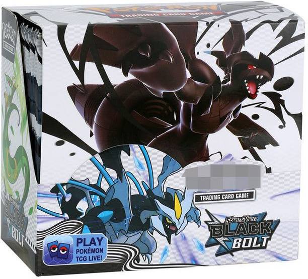 TUMAMA Poké-mon TCG: Scarlet & Violet Black Bolt Booster PACKS 360 CARDS