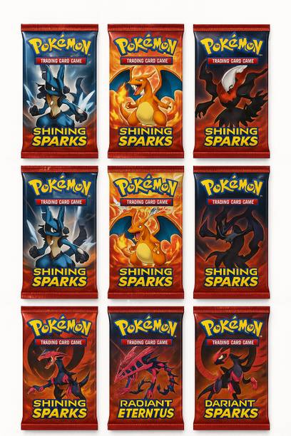 ToyShaala PowerDeck 50 – GX, VMAX, VSTAR Pokémon Card Set(multicolour)