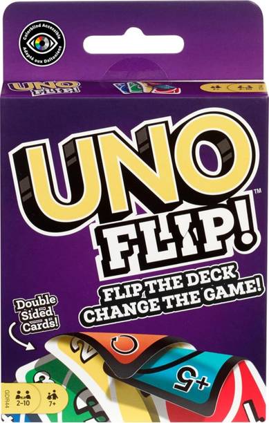 ZSA TRADERS UNO Flip Playing Card | 112 UNO Flip Card Game