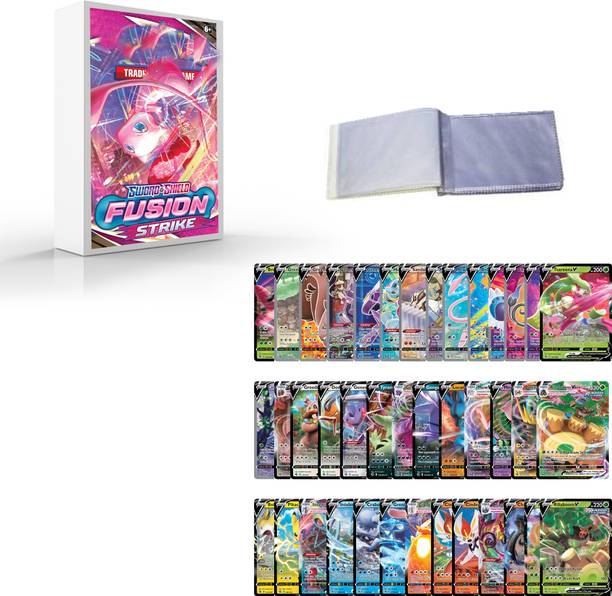एंसिएंटकर्ट Pokemon cards Fusion Strike Series V & VMax cards Set of 39