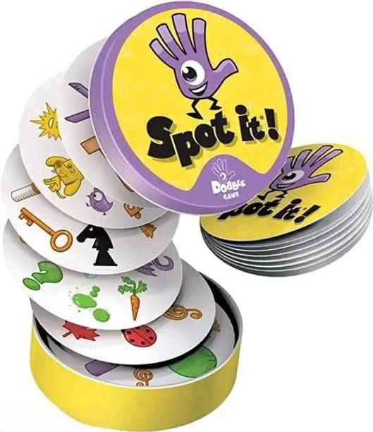 Pluspicks Spot it Dobble Game Educational Card Game for Kids & Family