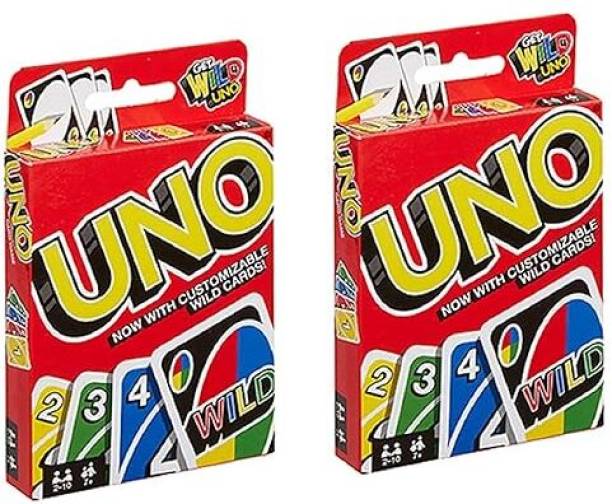 Valuedeal Uno Playing Card Game for 7 Yrs and Above for Adult, 108 cards 1 Deck