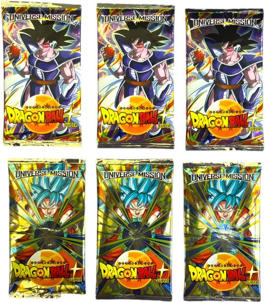 WOYR 6PC (48 Cards) Dragon Ball Super Cards|Goku Cards|Dragon Ball Z Playing Cards