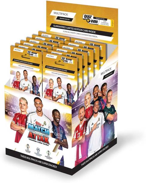 Topps UEFA Champions League Match Attax 2025-26 (Multipack of 12)