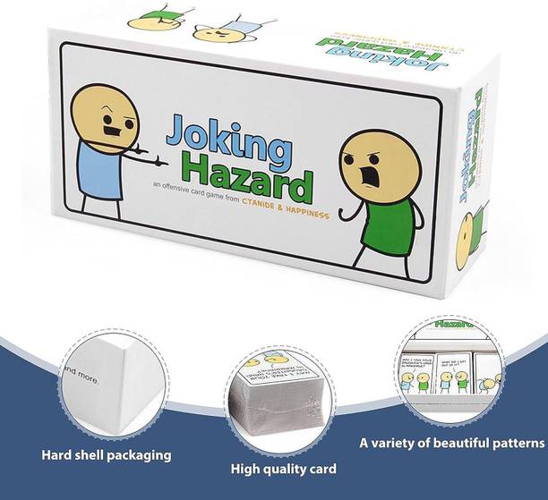 Zuuluzrs Joking Hazard Card Game Educational Fun Games for Adults Kids Party Game