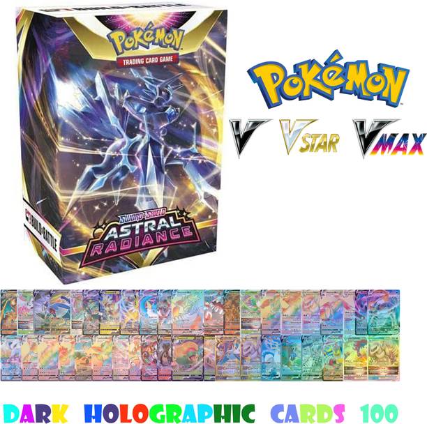 एंसिएंटकर्ट Pokemon V, Vmax & Vstar Astral Radiance Card Holographic Dark et of 100