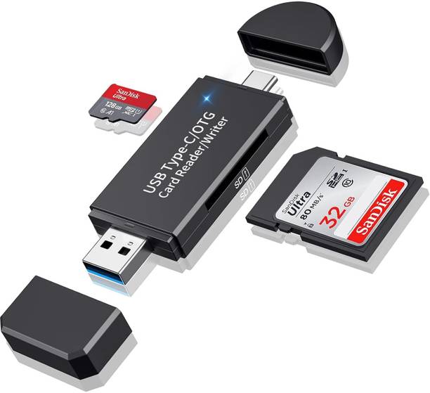 Foxne Point USB 3.0 / Type-C Micro SDXC SD TF OTG Adapter Memory Card Reader USB Type-C/OTG Card Reader
