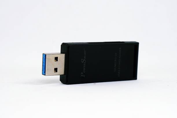 Power Smart PS336 USB 3.2 2-in-1 SD/TC Dual Card Reader Supports Mini SD, Micro/TF Card Reader