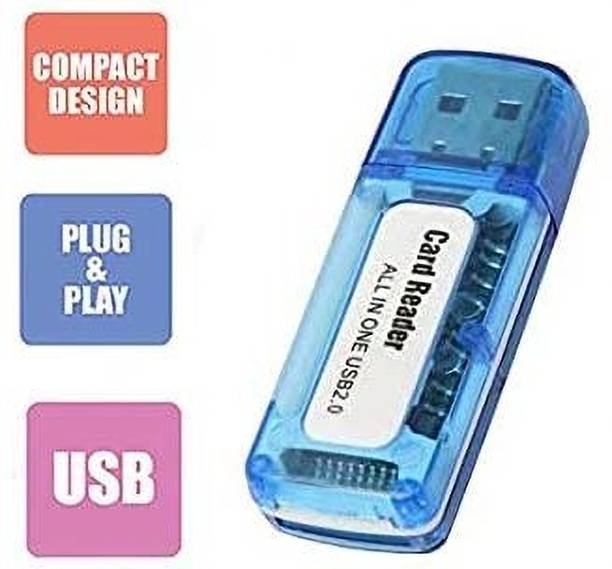 VED 4 in 1 USB 2.0 Card Reader Card Reader