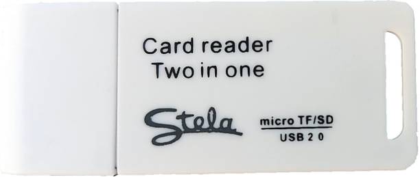 Stela 2 in 1 USB2.0 Mini Portable Quick Transmission SDHC Card,Micro-SD,TF Card Reader