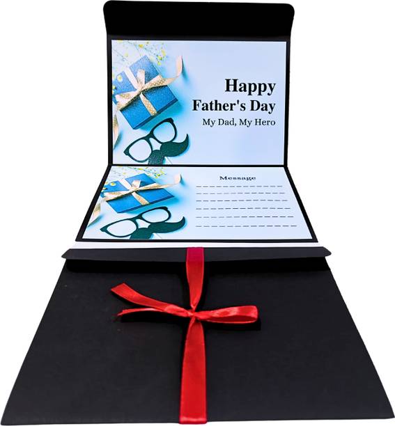 NGARTREE Happy Father's Day - My Dad, My Hero Premium Gift Greeting Card