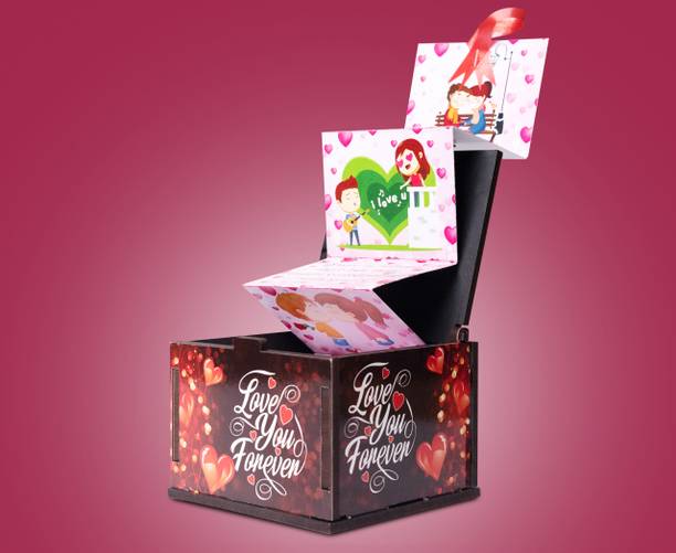 Celebr8 Explosion box for Valentine's Day Greeting Cards for Lovers Greeting Card