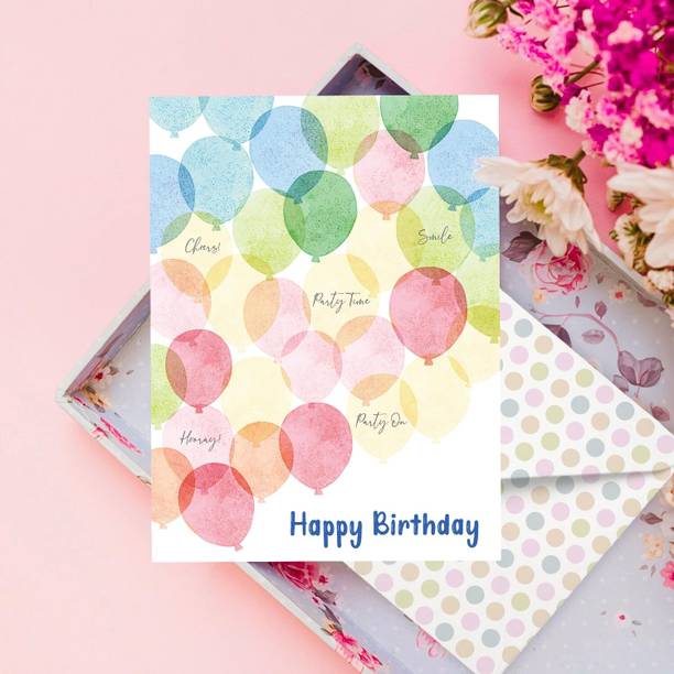 Party Propz HBDCRD01 Greeting Card