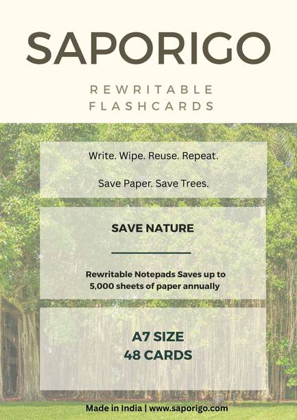 Saporigo Rewritable Flash Card Business Card