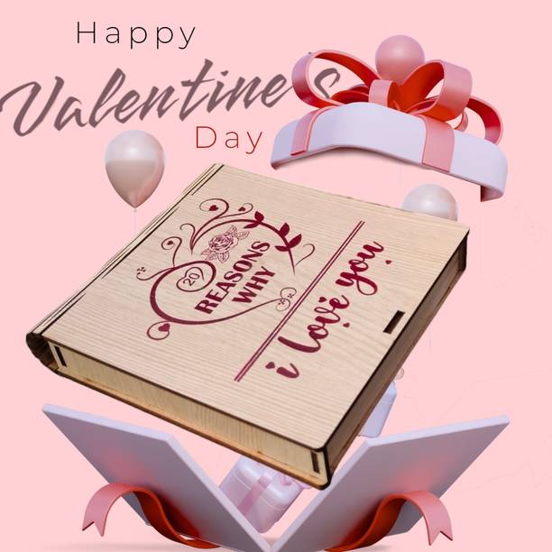 Buyist 20 Reasons why I LOVE YOU Message Box for Special One Greeting Card