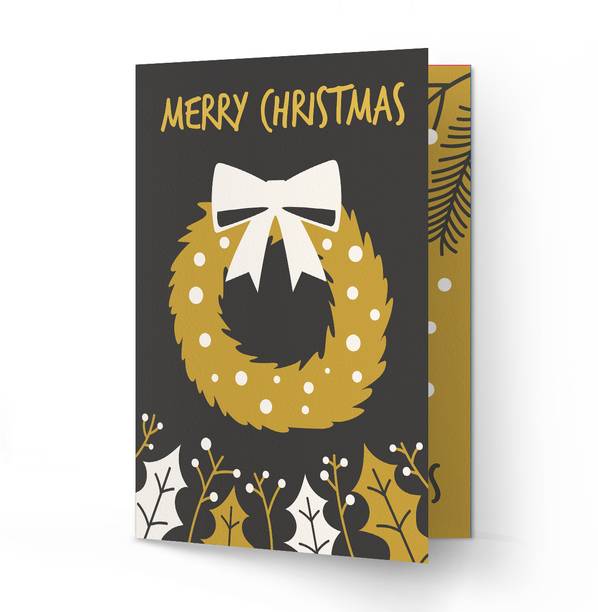 GIFTICS Merry Christmas Greeting Card