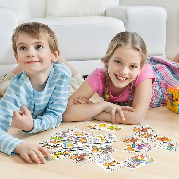 ToyShaala Childhood Pokemon Playing Cards 40 pack (10 colour each)