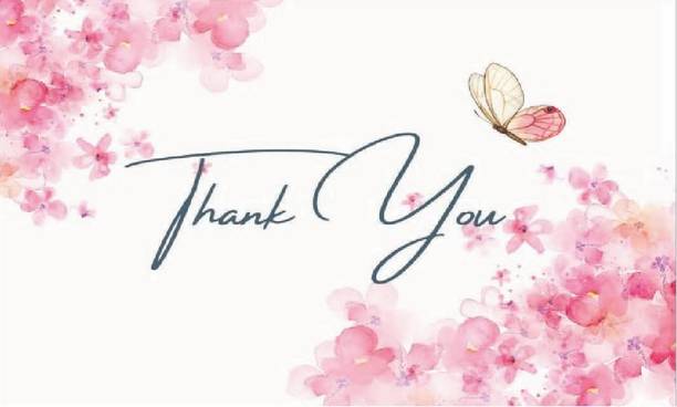 Print Box Thank You Card for Orders | Customer Appreciation Greeting Card Business Card