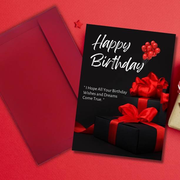 AanyaCentric Printed Birthday Card Greeting Card