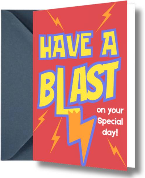 Deo Dap Have a Blast on Your Birthday Greeting Card