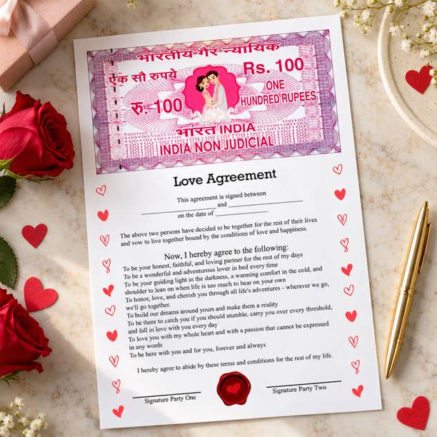 Exciting Lives Love Agreement Greeting Card