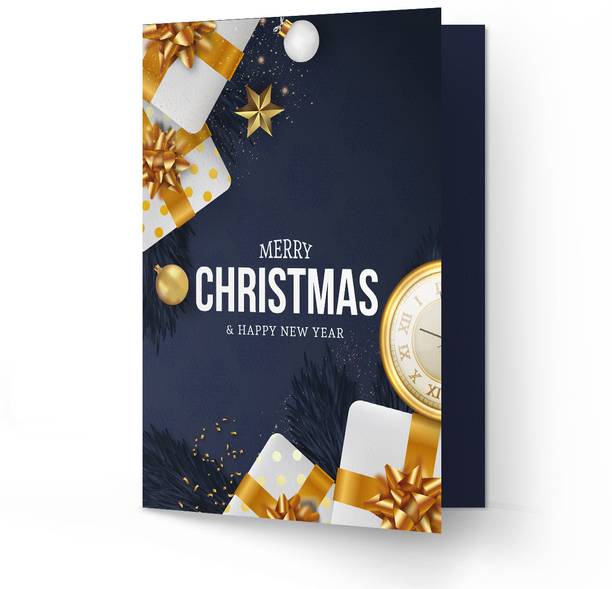GIFTICS Merry Christmas Greeting Card