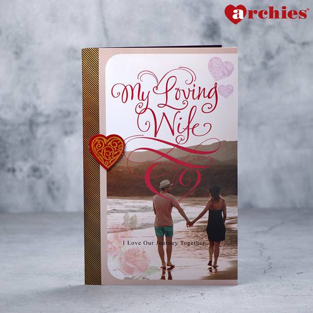 ARCHIES Archies My Loving Wife Romantic Greeting Card Best For Express Love Greeting Card