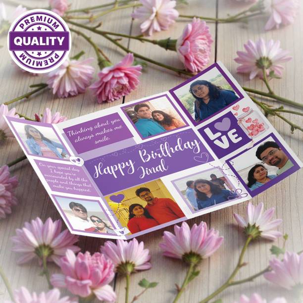 Interactive Media Hub Collage Card Greeting Card