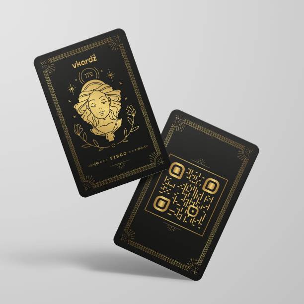 vkardz Zodiac Series - Virgo NFC Card & Smart Contactless Digital Business Card