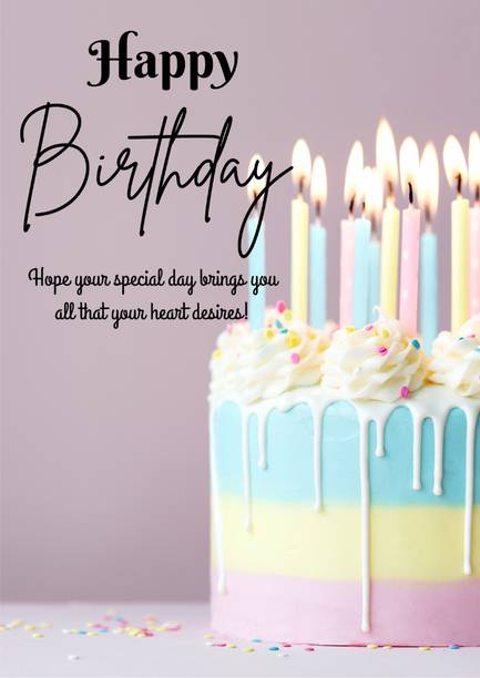 AanyaCentric Happy Birthday For Husband Wife Love Lover Boyfriend Girlfriend All Relations Greeting Card